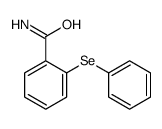 2-phenylselanylbenzamide结构式