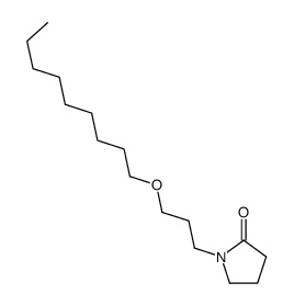 1-(3-nonoxypropyl)pyrrolidin-2-one Structure