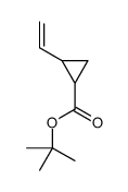 tert-butyl 2-ethenylcyclopropane-1-carboxylate结构式
