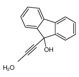 9-prop-1-ynylfluoren-9-ol,hydrate结构式