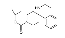 Tert-Butyl 3,4-Dihydro-2H-Spiro[Isoquinoline-1,4-Piperidine]-1-Carboxylate Structure