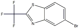 5-溴-2-(三氟甲基)苯并噻唑结构式