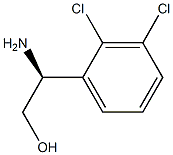 (2S)-2-AMINO-2-(2,3-DICHLOROPHENYL)ETHAN-1-OL结构式