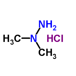 1,1-Dimethylhydrazine hydrochloride (1:1) Structure