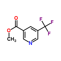 5-(三氟甲基)烟酸甲酯结构式