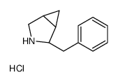 (1R,2R,5S)-2-Benzyl-3-azabicyclo[3.1.0]hexane hydrochloride (1:1) Structure