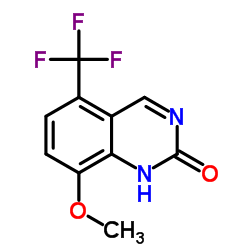 8-Methoxy-5-(trifluoromethyl)-2(1H)-quinazolinone Structure