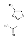 2-(4-Hydroxy-1,3-thiazol-2-yl)ethanethioamide Structure