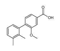 4-(2,3-dimethylphenyl)-3-methoxybenzoic acid Structure