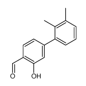 4-(2,3-dimethylphenyl)-2-hydroxybenzaldehyde Structure