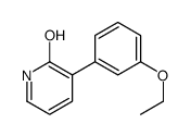 3-(3-ethoxyphenyl)-1H-pyridin-2-one结构式