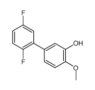 5-(2,5-difluorophenyl)-2-methoxyphenol结构式