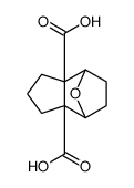 Hexahydro-4,7-epoxy-1H-indene-3a,7a-dicarboxylic acid, (3a-α,4-α,7-α,7a-α)结构式