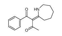 2-(azepan-2-ylidene)-1-phenylbutane-1,3-dione Structure