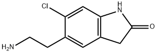 5-(2-Amino-ethyl)-6-chloro-1,3-dihydro-indol-2-one Structure