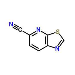 [1,3]Thiazolo[5,4-b]pyridine-5-carbonitrile Structure