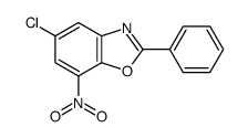 5-Chloro-7-nitro-2-phenyl-1,3-benzoxazole Structure