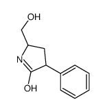 5-(hydroxymethyl)-3-phenylpyrrolidin-2-one结构式