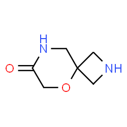 5-Oxa-2,8-diazaspiro[3.5]nonan-7-one Structure