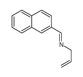 1-naphthalen-2-yl-N-prop-2-enylmethanimine结构式