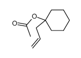 acetic acid-(1-allyl-cyclohexyl ester) Structure