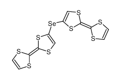 2-(1,3-dithiol-2-ylidene)-4-[[2-(1,3-dithiol-2-ylidene)-1,3-dithiol-4-yl]selanyl]-1,3-dithiole结构式