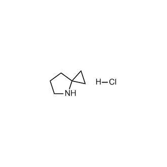 4-氮杂螺[2.4]庚烷盐酸盐结构式
