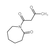 1,3-Butanedione,1-(hexahydro-2-oxo-1H-azepin-1-yl)-结构式