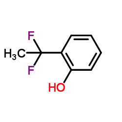 2-(1,1-Difluoroethyl)phenol Structure