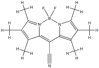 [[(3,4,5-三甲基-1H-吡咯-2-基)(3,4,5-三甲基-2H-吡咯-2-亚基)甲基]腈](二氟硼烷)图片