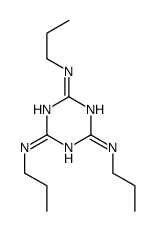 2-N,4-N,6-N-tripropyl-1,3,5-triazine-2,4,6-triamine Structure