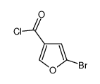 3-Furancarbonyl chloride, 5-bromo- (9CI)结构式