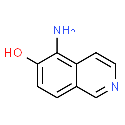 6-Isoquinolinol,5-amino-(9CI)结构式