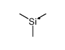 trimethylsilyl radical Structure