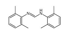 N,N'-Bis(2,6-dimethylphenyl)formamidine structure