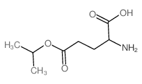 L-Glutamic acid,5-(1-methylethyl) ester Structure