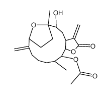 Uprolide D acetate结构式