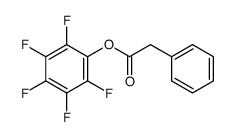(2,3,4,5,6-pentafluorophenyl) 2-phenylacetate结构式