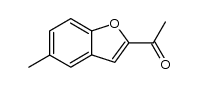 1-(5-methyl-benzofuran-2-yl)-ethanone Structure