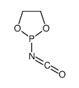 2-ISOCYANATO-[1,3,2]-DIOXAPHOSPHOLANE结构式