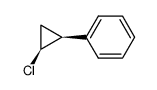 (2-chlorocyclopropyl)benzene Structure