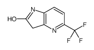 5-(trifluoromethyl)-1,3-dihydropyrrolo[3,2-b]pyridin-2-one结构式