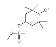 4-Methoxyfluorophosphinyloxy TEMPO Structure