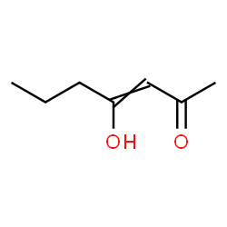 3-Hepten-2-one, 4-hydroxy- (9CI) Structure