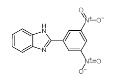 1H-Benzimidazole,2-(3,5-dinitrophenyl)-结构式