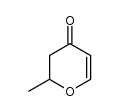 4H-Pyran-4-one,2,3-dihydro-2-methyl-(8CI,9CI)结构式