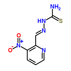 (E)-2-((3-硝基吡啶-2-基)亚甲基)肼基硫代酰胺图片