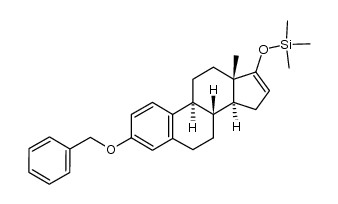 3-benzyloxy-17-trimethylsilyloxy-estra-1,3,5(10),16-tetraene结构式