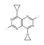 Pyrimido[5,4-d]pyrimidine,4,8-bis(1-aziridinyl)-2,6-dichloro- picture