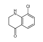 8-CHLORO-2,3-DIHYDROQUINOLIN-4(1H)-ONE Structure